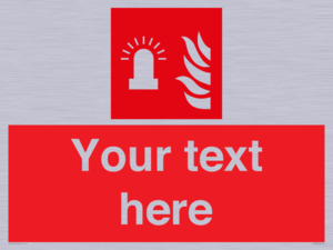 Custom Fire: Fire alarm flashing light